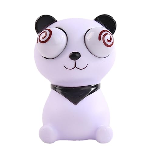 Panda-Stressball - Leuchtendes Boom-Eye-Panda-Quetschspielzeug,Squeeze Eye Panda Doll Dekompressionsspielzeug für Wut, ADHS, Geschenk für Kinder und Erwachsene Yajexun von Yajexun