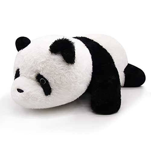 Yamepuia Panda Kuscheltier Weighted Stuffed Animal,1.8LB Gewichtetes Kuscheltier Panda Plüschtier Groß, Panda Plüschtier für Jungen und Mädchen Geburtstag Geschenk von Yamepuia