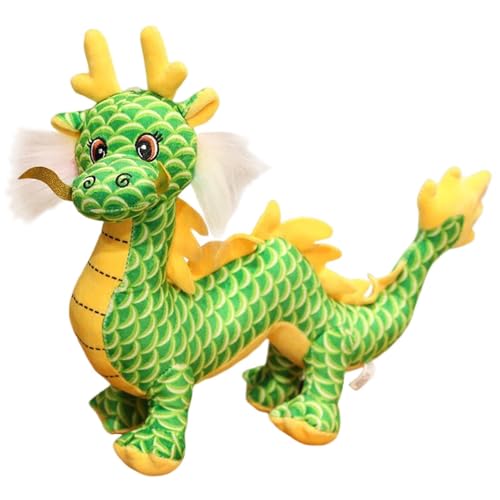 Yanayi Chinesische Drachentiere Plüsch | Plüschtier Drache 35 cm | Kuschelweich Stoffdrache Kuscheltier | Stofftier Plüschdrache von Yanayi