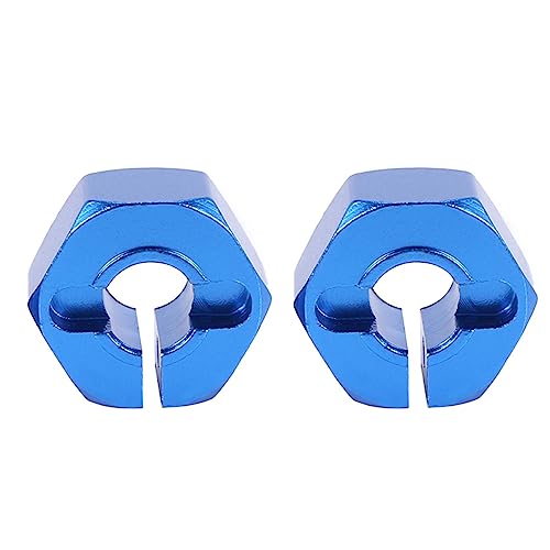 Yangyou 5X Blau Rc Metall 7,0 Rad Hex 12mm Stick mit Stift Schraube für Rc Auto von Yangyou