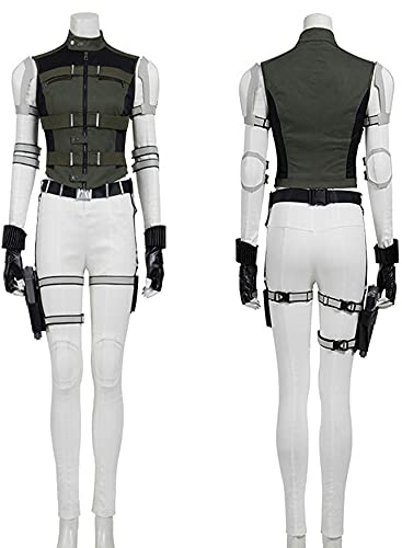 Yelena Belova Cosplay Kampfanzug Jacke Weste Erwachsene Frauen Widow Natasha Romanoff Kostümzubehör Perücke (Stil 5, Medium) von Yanny