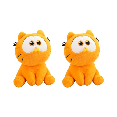 Animagic – Garfield-Plüschtier – Plüschtier aus dem Garfield-Film, Garfield-Plüsch, hässliches Garfield-Plüschtier, Stofftierpuppe for Sammeln for Kinder und Erwachsene (mehrere Größen)(13.77 in) von Yao Guang