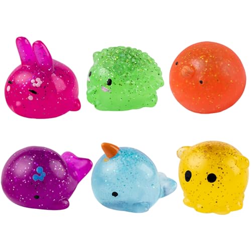 Katzenstress -Bälle für Erwachsene Kinder: 6pcs Tier langsam aufsteigende Zappel -sensorische Toys Klassenzimmerpreise Party bevorzugt Katzenstress -Bälle für Erwachsene Kinder: 6pcs Tier langsam aufsteigende Zappel -sensorische Toys Klassenzimmerpreise Party bevorzugt von Yaoliucp
