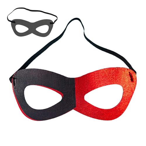 Yapetnck Herren-Augenabdeckung, halbes Gesicht, Halloween-Accessoire, einzigartige Maskerade-Augenabdeckung, Kostüm-Augenabdeckung für Rollenspiel-Aktivitäten von Yapetnck