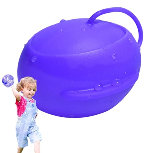 Yapetnck Nachfüllbare Wasserbälle | Wiederverwendbare Wasserbomben Silikon Wasserballons | Outdoor Spielzeug Nachfüllbar Fun Balls für Schwimmbad, Garten, Wasserpark, Strand, Sommer von Yapetnck