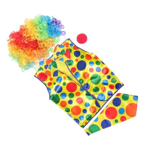 Yardenfun 1 Set Clown Zubehör Clown Dekorationen Clown Dekorationen Clown Requisiten Stoff von Yardenfun