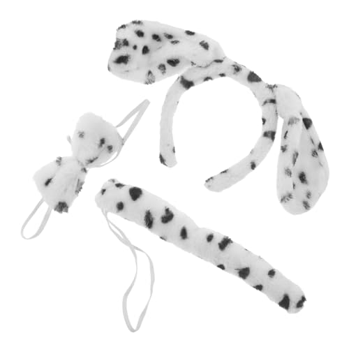 Yardenfun 1 Set Plüsch Welpen Kopfbedeckung Welpen Cosplay Requisiten Hundekostüm Requisiten Party Kostüm Requisite Tierkostüm Welpen Stirnband Party Stirnband Tiere Kostüm von Yardenfun