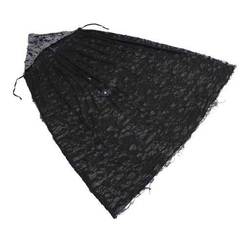 Yardenfun 1 Stück Party Cosplay Umhang Bühne Leistung Cape Halloween Kleidung Prop (schwarz) von Yardenfun