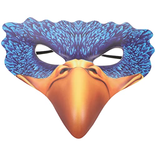 Yardenfun 1Stk Maskerade Vogelmaske Vogelschnabel-Masken Halloween-Kostümmasken tierische Maske Steampunk-Maske Maskerade-Maske halloween masken halloweenmaske Vogel Maske Horror-Maske Blue von Yardenfun