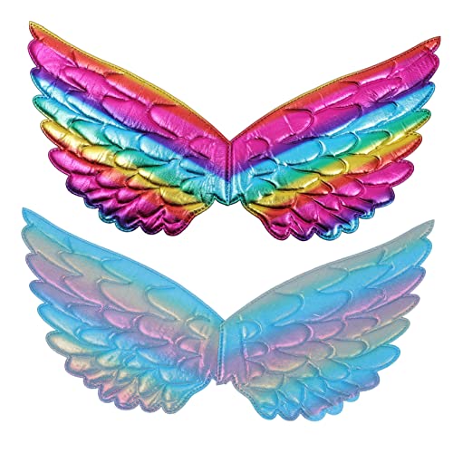 Yardenfun 2 Stück Angel Wing Prop Performance Kostüm Requisiten Flügeldekor Foto Prop von Yardenfun