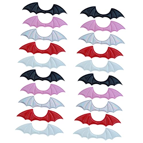 Yardenfun 20 Stück Teiliges Halloween Dekor Fledermausflügel aus Stoff Kreative DIY Haar Schuh und Kleidungsschmuck Bunte Bastelaccessoires für Kostüme und Partydekoration Yardenfun 20 Stück Teiliges Halloween Dekor Fledermausflügel aus Stoff Kreative DIY Haar Schuh und Kleidungsschmuck Bunte Bastelaccessoires für Kostüme und Partydekoration von Yardenfun