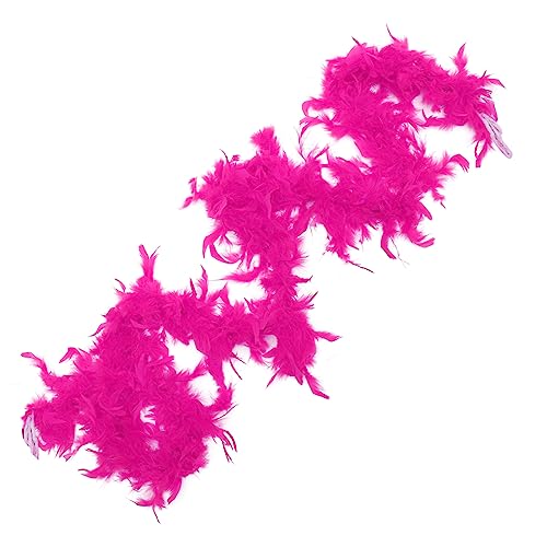 Yardenfun DIY-boa Putenboa Partyzubehör Kostüm Outfit Boas Verkleiden Weiße Boa Frauen Boa Partyboa Boa-Kleidung Boa-Accessoires Für Damen Boa-zubehör Boa Zum Basteln Feder Rosy von Yardenfun