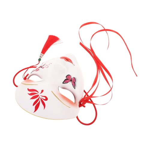 Yardenfun Handbemalte Masken Im Chinesischen Stil Venezianische Maske Diy-cosplay-maske Maskerade Kostüm Maske Halloween-party-maske Maske Im Japanischen Stil Chinesische Maske Plastik von Yardenfun