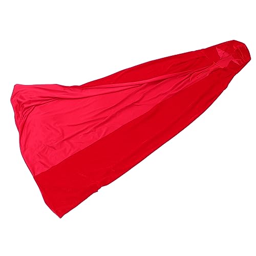 Yardenfun Halloween Cape 150cm Rot Maskerade Foto Aktivität Stilvolle Kostüm Party Cosplay Tragen von Yardenfun