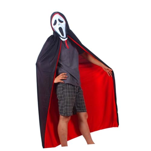 Yardenfun Halloween Wendbarer Cosplay Umhang Mit Kapuze Für Erwachsene Kostü Für Mottoparty Und Karneval Ideales Cape Für Halloween Verkleidungen von Yardenfun