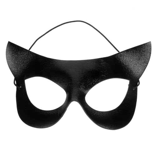 Yardenfun Schwarze Halbgesichtsmaske Für Frauen Maske Für Halloween Maskenball Und Kostümpartys Ideal Für Verkleidungen Und Cosplay von Yardenfun