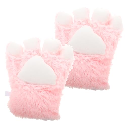 Yardenfun üsch Katzenpfoten Handschuhe Cosplay Katzen Krallen Fäustlinge Für Und Erwachsene Warme Und Weiche Katzenpfoten Mittens von Yardenfun