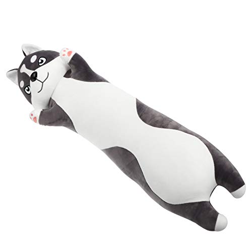 Yardwe 1 Stück Husky Plüschspielzeug Welpen-wurfskissen Valentinstagsgeschenk Ausgestopftes Tierspielzeug Plüsch Husky Husky-hundekissen Gefülltes Husky-Kissen Plüschtier Daunen Baumwolle Yardwe 1 Stück Husky Plüschspielzeug Welpen-wurfskissen Valentinstagsgeschenk Ausgestopftes Tierspielzeug Plüsch Husky Husky-hundekissen Gefülltes Husky-Kissen Plüschtier Daunen Baumwolle von Yardwe