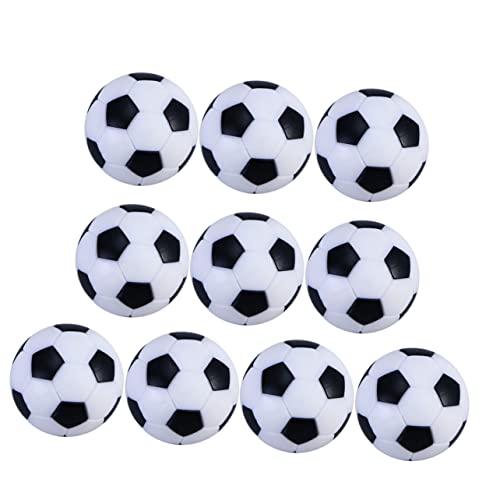 Yardwe 10 Stück Fußball Ball tischfußballtisch Table Soccer Fußballmaschine Zubehör Schaumstoff-Fußball Fußbälle Fußballspiele Kleiner Fußball Tischfussball Fußballspielzeug Rugbyball von Yardwe