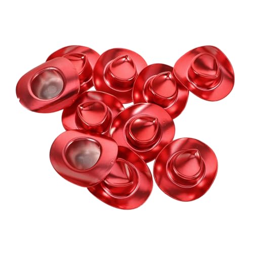 Yardwe 10 Stück Teiliges Miniatur Cowboy Hüte für Puppen Kleine Dekorative Mini Cowgirl Hüte Robustes DIY Bastelzubehör für Puppenhaus und Wiederverwendbar und Kreativ Yardwe 10 Stück Teiliges Miniatur Cowboy Hüte für Puppen Kleine Dekorative Mini Cowgirl Hüte Robustes DIY Bastelzubehör für Puppenhaus und Wiederverwendbar und Kreativ von Yardwe