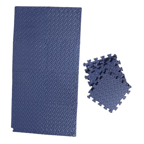 Yardwe 12 Stück Interlocking Foam Tiles Spielmatte mit Anti-rutsch Blattmuster Dicke Krabbelmatte Umweltfreundliche Schaumstoff Puzzlematte für Spielzimmer und Kinderzimmer Yardwe 12 Stück Interlocking Foam Tiles Spielmatte mit Anti-rutsch Blattmuster Dicke Krabbelmatte Umweltfreundliche Schaumstoff Puzzlematte für Spielzimmer und Kinderzimmer von Yardwe