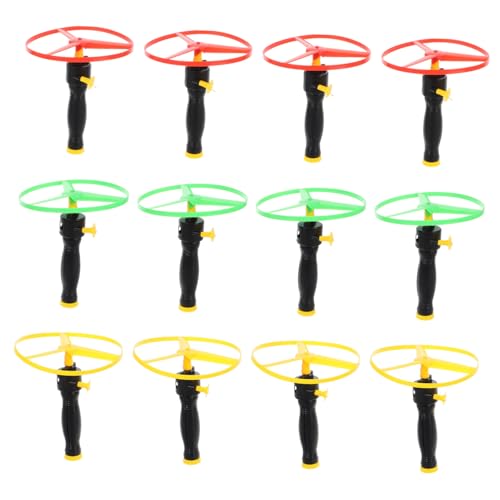 Yardwe 12 Stück Teiliges Fliegende Scheiben Bunte Outdoor Flugspielzeuge aus Langlebigem Ziehschnur Gesteuerte UFOs für Motorische und Gemeinsames Draußen Zufällige Farbe Zufällige Farbe Yardwe 12 Stück Teiliges Fliegende Scheiben Bunte Outdoor Flugspielzeuge aus Langlebigem Ziehschnur Gesteuerte UFOs für Motorische und Gemeinsames Draußen Zufällige Farbe Zufällige Farbe von Yardwe