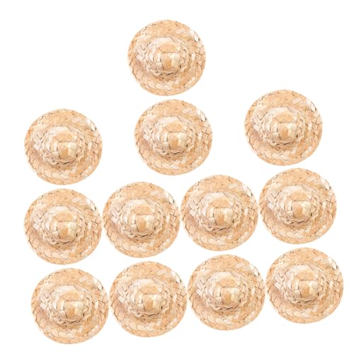Yardwe 12 Stück Teiliges Mini Handgewebte Strohhüte für Puppenhaus DIY Bastelbedarf Flexible Langlebige Miniatur Hüte für Kreative und Dekorative Kunstprojekte Yardwe 12 Stück Teiliges Mini Handgewebte Strohhüte für Puppenhaus DIY Bastelbedarf Flexible Langlebige Miniatur Hüte für Kreative und Dekorative Kunstprojekte von Yardwe
