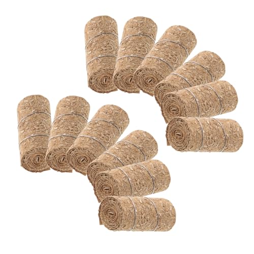 Yardwe 12 Stück Teiliges Mini Heuballen Realistische Miniatur Strohballen für Puppenhaus Detailgetreues Modellbau Zubehör Naturgetreue Dekoration für Herbst-dioramen und Garten Leicht Yardwe 12 Stück Teiliges Mini Heuballen Realistische Miniatur Strohballen für Puppenhaus Detailgetreues Modellbau Zubehör Naturgetreue Dekoration für Herbst-dioramen und Garten Leicht von Yardwe