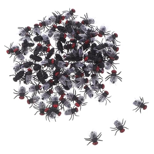 Yardwe 120 Stück Teiliges Realistisch Aussehender Kunststofffliegen Streichspielzeug für Halloween Karneval April Fools Day und Familienfeiern Wiederverwendbare Künstliche Insekten für Yardwe 120 Stück Teiliges Realistisch Aussehender Kunststofffliegen Streichspielzeug für Halloween Karneval April Fools Day und Familienfeiern Wiederverwendbare Künstliche Insekten für von Yardwe