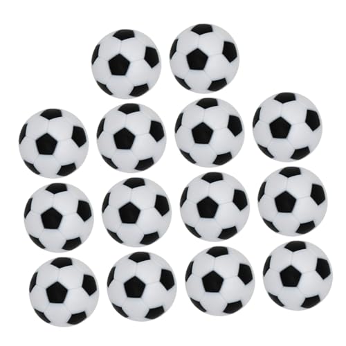 Yardwe 14St Tischfußballball fußball Mini fußball Tischfußball Ballset Kickerball-Ersatz Tischfussball Fußbälle Bälle für Tischspiele Zubehör für Tischfußball die Hüften Black von Yardwe