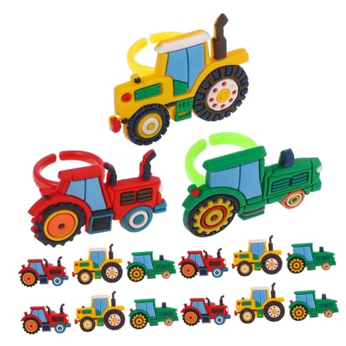 Yardwe 18stücke Kunststoff Spielzeugringe in Bauernhof-lkw-form Partygeschenke Für Mädchen Diy-bastelringe Kinderschmuck Für Erntesaison-feiern Yardwe 18stücke Kunststoff Spielzeugringe in Bauernhof-lkw-form Partygeschenke Für Mädchen Diy-bastelringe Kinderschmuck Für Erntesaison-feiern von Yardwe
