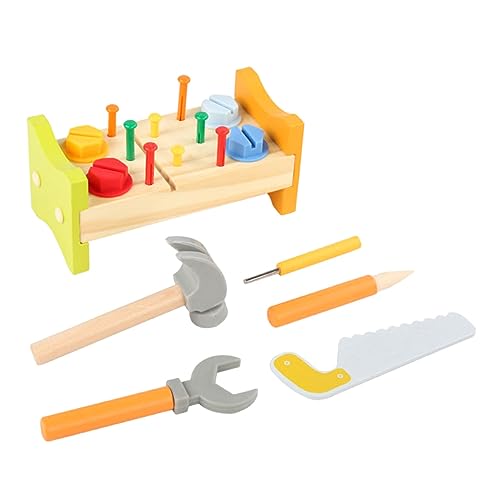 Yardwe 1satz Pounding Peg Workbench Mit Holzhammer Lernspielzeug Für Mädchen Fördert Motorik Und Kreativität Geeignet Für Drinnen Kindergarten Yardwe 1satz Pounding Peg Workbench Mit Holzhammer Lernspielzeug Für Mädchen Fördert Motorik Und Kreativität Geeignet Für Drinnen Kindergarten von Yardwe