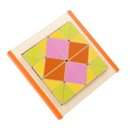 Yardwe Dreieck Puzzlespielzeug für Kinder Montessori Lernspielzeug aus Holz 1 Satz Fördert Kreativität und Formerkennung Stabiles Design für Babys und Kleinkinder Yardwe Dreieck Puzzlespielzeug für Kinder Montessori Lernspielzeug aus Holz 1 Satz Fördert Kreativität und Formerkennung Stabiles Design für Babys und Kleinkinder von Yardwe