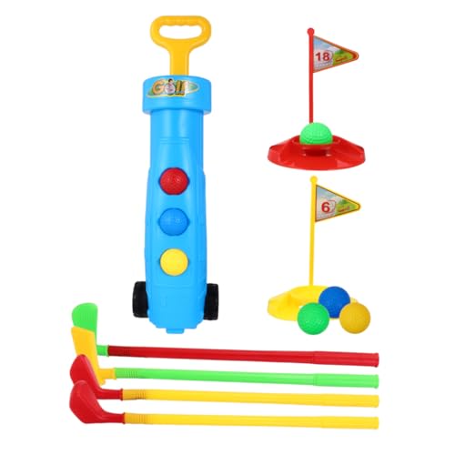 Yardwe 2 Sätze Golfspielzeug Golf Set für Indoor Outdoor Sport Motorischer Fähigkeiten und Eltern Junge Mädchen Spiele Zufällige Farbe Zufällige Farbe Yardwe 2 Sätze Golfspielzeug Golf Set für Indoor Outdoor Sport Motorischer Fähigkeiten und Eltern Junge Mädchen Spiele Zufällige Farbe Zufällige Farbe von Yardwe