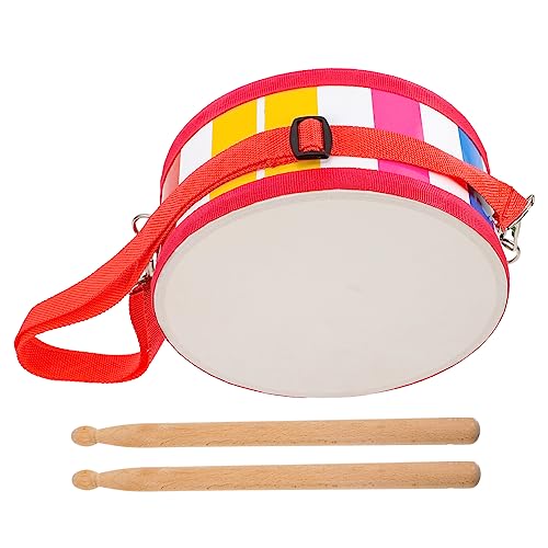 Yardwe 2 Sätze Snare Drum mit Trommelstöcken Doppelseitiges Orff Percussion Instrument Pädagogisches Schlagzeug Rhythmus Koordination und Musikalischem Talent Yardwe 2 Sätze Snare Drum mit Trommelstöcken Doppelseitiges Orff Percussion Instrument Pädagogisches Schlagzeug Rhythmus Koordination und Musikalischem Talent von Yardwe