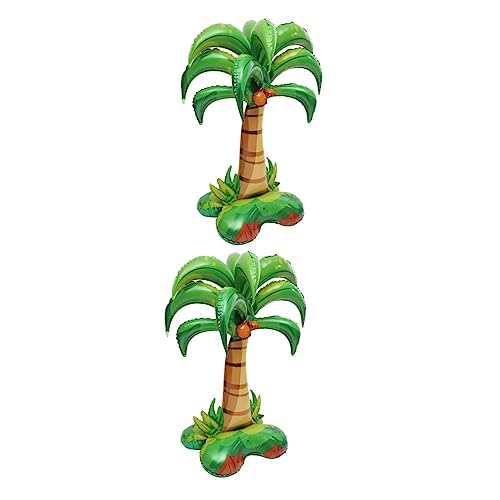 Yardwe 2 Stück Aufblasbarer Folienballon aus Aluminiumfolie Tropische Kokosnuss Deko für Party Fotorequisite Langlebig und Luftdicht Yardwe 2 Stück Aufblasbarer Folienballon aus Aluminiumfolie Tropische Kokosnuss Deko für Party Fotorequisite Langlebig und Luftdicht von Yardwe