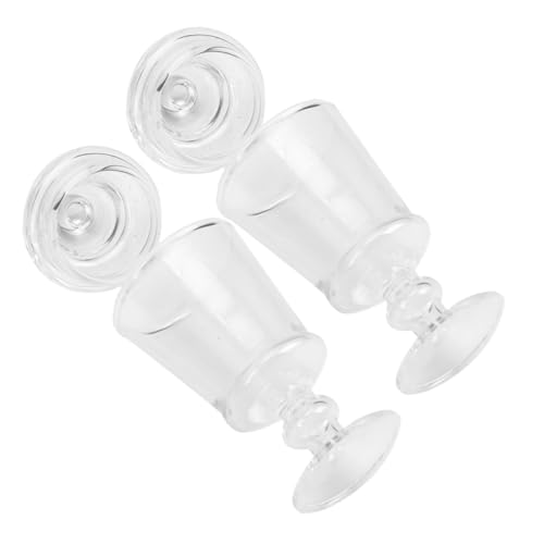 Yardwe 2 Stück Maßstab Stilvolle Candy Display Box für Puppenhaus Dekoration und Sammler Zubehör Transparent Kleine Süßigkeiten Vorratsbehälter für Miniaturen Yardwe 2 Stück Maßstab Stilvolle Candy Display Box für Puppenhaus Dekoration und Sammler Zubehör Transparent Kleine Süßigkeiten Vorratsbehälter für Miniaturen von Yardwe