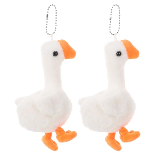 Yardwe 2 Stück Mini-Kuscheltiere, Gans, Partygeschenke für Kinder, Schatzkiste, Spielzeug, Klassenzimmer, Plüschtiere, Greifmaschine, Schlüsselanhänger, Karnevalspreise, kleine Valentinstags-, Yardwe 2 Stück Mini-Kuscheltiere, Gans, Partygeschenke für Kinder, Schatzkiste, Spielzeug, Klassenzimmer, Plüschtiere, Greifmaschine, Schlüsselanhänger, Karnevalspreise, kleine Valentinstags-, von Yardwe