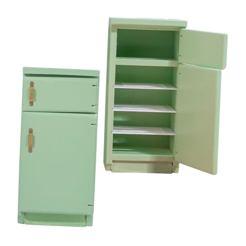 Yardwe 2 Stück Modell Mini Fridge für Puppenhaus Deko Kleine Küchengeräte für Kreative Fotografie und Raumgestaltung Yardwe 2 Stück Modell Mini Fridge für Puppenhaus Deko Kleine Küchengeräte für Kreative Fotografie und Raumgestaltung von Yardwe