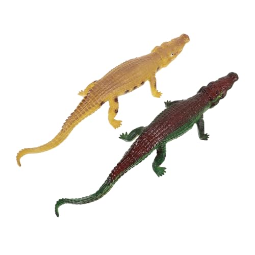Yardwe 2 Stück 40cm Schreiendes Krokodil Spielzeug aus Lebensmittelechtem Kunststoff für Kinder Realistisches Modellspielzeug für Badespaß und Lernspielzeug Yardwe 2 Stück 40cm Schreiendes Krokodil Spielzeug aus Lebensmittelechtem Kunststoff für Kinder Realistisches Modellspielzeug für Badespaß und Lernspielzeug von Yardwe