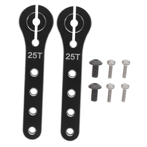 Yardwe 2 Stück Teiliges Aluminiumlegierung Rc Lenkservoarm Metallverlängerung für Rc Auto Flugzeug Boot Robustes DIY Ersatzteil für Präzise Steuerung und Langlebigen Einsatz Yardwe 2 Stück Teiliges Aluminiumlegierung Rc Lenkservoarm Metallverlängerung für Rc Auto Flugzeug Boot Robustes DIY Ersatzteil für Präzise Steuerung und Langlebigen Einsatz von Yardwe