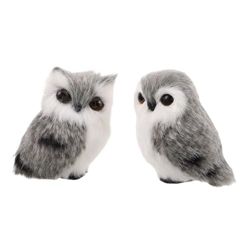 Yardwe 2 Stück Teiliges Realistisches Eulen Plüschtier Kuschelige Kleine Stofftiere in Langlebige Sammlerqualität als für Frauen Geburtstag und Feiertage Yardwe 2 Stück Teiliges Realistisches Eulen Plüschtier Kuschelige Kleine Stofftiere in Langlebige Sammlerqualität als für Frauen Geburtstag und Feiertage von Yardwe