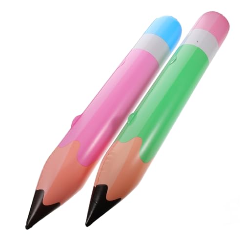 Yardwe 2 Stück aufblasbares Bleistiftspielzeug Aufblasbare Buntstiftdekorationen Requisiten Buntstiftballons Kuh Ballons Schulklassenzimmerdekorationen Bulk Buntstifte PVC Yardwe 2 Stück aufblasbares Bleistiftspielzeug Aufblasbare Buntstiftdekorationen Requisiten Buntstiftballons Kuh Ballons Schulklassenzimmerdekorationen Bulk Buntstifte PVC von Yardwe