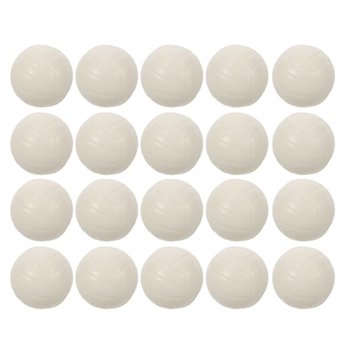 Yardwe 20 Stück Mini-Sport-Stressbälle, winzige weiße Hüpf-Volleyball-Spielzeuge, Stressabbau-Quetschbälle für Kinderpartys, Karnevalsbelohnungen, Klassenzimmerpreise und Geburtstagsgeschenke Yardwe 20 Stück Mini-Sport-Stressbälle, winzige weiße Hüpf-Volleyball-Spielzeuge, Stressabbau-Quetschbälle für Kinderpartys, Karnevalsbelohnungen, Klassenzimmerpreise und Geburtstagsgeschenke von Yardwe