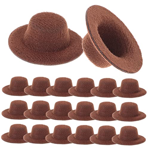 Yardwe 20 Stück Teiliges Mini Jazzhut aus Sicherem Leichtes Puppenhut Zubehör zum Basteln und Ankleiden von Puppen für Puppenhaus DIY Kostüm und Partydeko Yardwe 20 Stück Teiliges Mini Jazzhut aus Sicherem Leichtes Puppenhut Zubehör zum Basteln und Ankleiden von Puppen für Puppenhaus DIY Kostüm und Partydeko von Yardwe