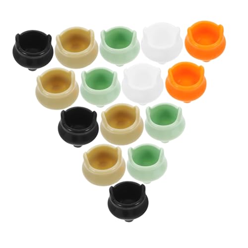 Yardwe 20 Stück Teiliges Mini aus Kunststoff Miniatur Deko für Halloween Party Puppenhaus Zubehör Niedliche Kleine Kessel Figuren als DIY Tischdekoration Yardwe 20 Stück Teiliges Mini aus Kunststoff Miniatur Deko für Halloween Party Puppenhaus Zubehör Niedliche Kleine Kessel Figuren als DIY Tischdekoration von Yardwe