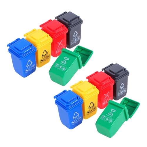 Yardwe 20 Stück Teiliges Mini-mülleimer mit Deckel Miniatur Mülltonnen für Puppenhaus Kleine Abfallbehälter für Schreibtisch Kreative Mülltonnen für Dekoration und Rollenspiele Yardwe 20 Stück Teiliges Mini-mülleimer mit Deckel Miniatur Mülltonnen für Puppenhaus Kleine Abfallbehälter für Schreibtisch Kreative Mülltonnen für Dekoration und Rollenspiele von Yardwe