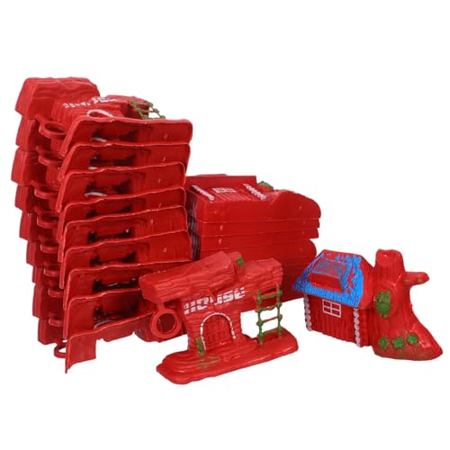 Yardwe 20 Stück Teiliges Miniatur Waldbaumhaus Modell Realistische Kleine Holzhäuser für DIY Basteln Vielseitige Micro Landschaft Ornamente für Sandtisch Bonsai Miniaturgärten Yardwe 20 Stück Teiliges Miniatur Waldbaumhaus Modell Realistische Kleine Holzhäuser für DIY Basteln Vielseitige Micro Landschaft Ornamente für Sandtisch Bonsai Miniaturgärten von Yardwe