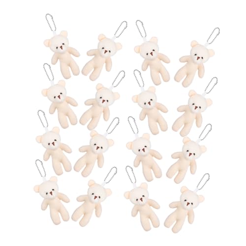 Yardwe 20 Stück Teiliges Tragbarer Schlüsselanhänger mit Niedlichem Hängendem Weichem Pp baumwollmaterial Leichter Bärenanhänger für Taschen Rucksäcke und Geschenkideen Yardwe 20 Stück Teiliges Tragbarer Schlüsselanhänger mit Niedlichem Hängendem Weichem Pp baumwollmaterial Leichter Bärenanhänger für Taschen Rucksäcke und Geschenkideen von Yardwe