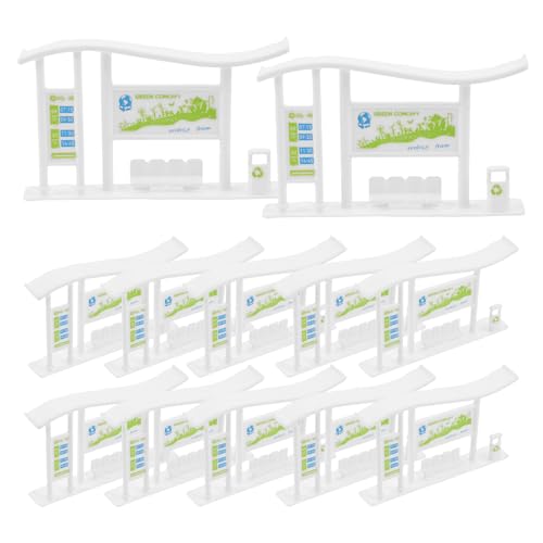Yardwe 20-teiliges Landschaftsbau-Bahnhofsmodell – Mini-Requisiten für die Stadtbushaltestelle zur Puppenhausdekoration, Foto-Requisiten und Stadtpläne Yardwe 20-teiliges Landschaftsbau-Bahnhofsmodell – Mini-Requisiten für die Stadtbushaltestelle zur Puppenhausdekoration, Foto-Requisiten und Stadtpläne von Yardwe